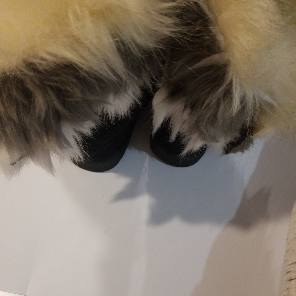 Dm fur fake boots size 38 womens - Picture 3 of 5
